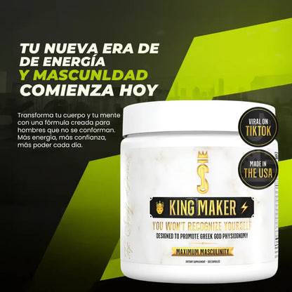 King Maker® Tu potencia masculina e intimidad activa 🔥