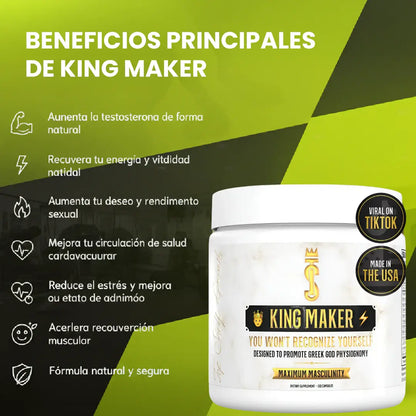 King Maker® Tu potencia masculina e intimidad activa 🔥