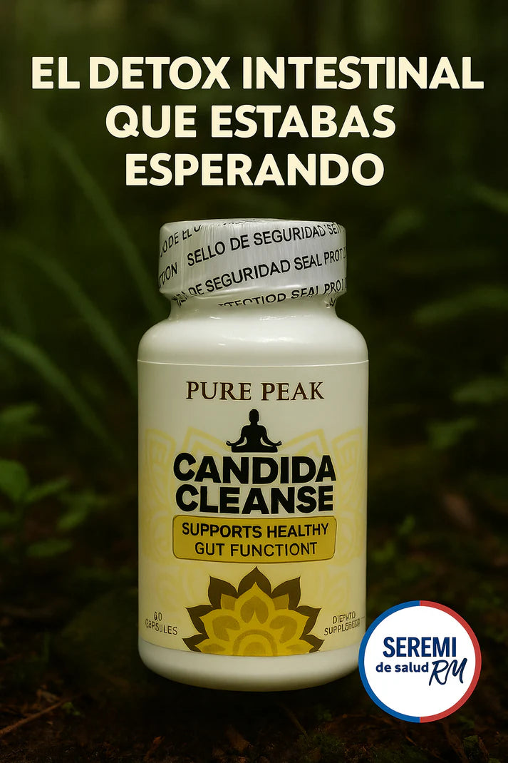 CÁNDIDA CLEANSE ORIGINAL 🍄 - Detox natural para reducir hinchazón y mejorar tu digestión