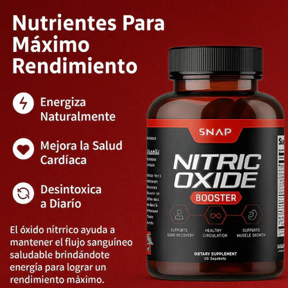OXIDO NITRICO | Potencia tu rendimiento al máximo con cada capsula